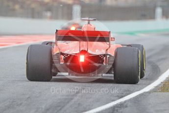 World © Octane Photographic Ltd. Formula 1 – Winter Test 2. Scuderia Ferrari SF71-H – Sebastian Vettel. Circuit de Barcelona-Catalunya, Spain. Thursday 8th March 2018.