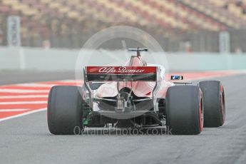 World © Octane Photographic Ltd. Formula 1 – Winter Test 2. Alfa Romeo Sauber F1 Team C37 – Marcus Ericsson. Circuit de Barcelona-Catalunya, Spain. Thursday 8th March 2018.