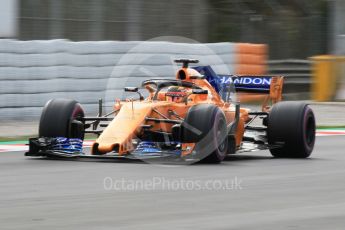 World © Octane Photographic Ltd. Formula 1 – Winter Test 2. McLaren MCL33 – Stoffel Vandoorne. Circuit de Barcelona-Catalunya, Spain. Thursday 8th March 2018.