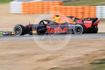 World © Octane Photographic Ltd. Formula 1 – Winter Test 2. Aston Martin Red Bull Racing TAG Heuer RB14 – Max Verstappen. Circuit de Barcelona-Catalunya, Spain. Thursday 8th March 2018.