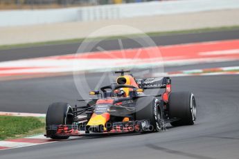 World © Octane Photographic Ltd. Formula 1 – Winter Test 2. Aston Martin Red Bull Racing TAG Heuer RB14 – Max Verstappen. Circuit de Barcelona-Catalunya, Spain. Thursday 8th March 2018.