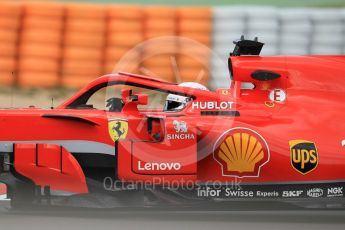 World © Octane Photographic Ltd. Formula 1 – Winter Test 2. Scuderia Ferrari SF71-H – Sebastian Vettel. Circuit de Barcelona-Catalunya, Spain. Thursday 8th March 2018.