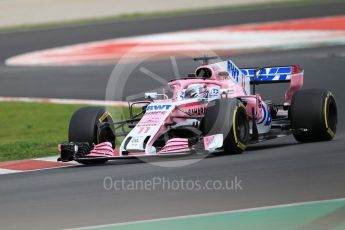 World © Octane Photographic Ltd. Formula 1 – Winter Test 2. Sahara Force India VJM11 - Sergio Perez. Circuit de Barcelona-Catalunya, Spain. Thursday 8th March 2018.