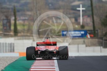 World © Octane Photographic Ltd. Formula 1 – Winter Test 2. Scuderia Ferrari SF71-H – Sebastian Vettel. Circuit de Barcelona-Catalunya, Spain. Thursday 8th March 2018.