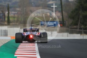 World © Octane Photographic Ltd. Formula 1 – Winter Test 2. Scuderia Toro Rosso STR13 – Pierre Gasly. Circuit de Barcelona-Catalunya, Spain. Thursday 8th March 2018.