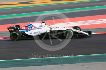 World © Octane Photographic Ltd. Formula 1 – Winter Test 2. Williams Martini Racing FW41 – Robert Kubica. Circuit de Barcelona-Catalunya, Spain. Thursday 8th March 2018.