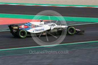 World © Octane Photographic Ltd. Formula 1 – Winter Test 2. Williams Martini Racing FW41 – Robert Kubica. Circuit de Barcelona-Catalunya, Spain. Thursday 8th March 2018.