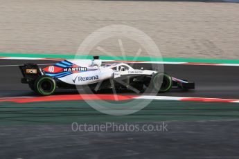 World © Octane Photographic Ltd. Formula 1 – Winter Test 2. Williams Martini Racing FW41 – Robert Kubica. Circuit de Barcelona-Catalunya, Spain. Thursday 8th March 2018.