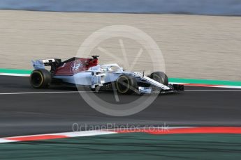 World © Octane Photographic Ltd. Formula 1 – Winter Test 2. Alfa Romeo Sauber F1 Team C37 – Marcus Ericsson. Circuit de Barcelona-Catalunya, Spain. Thursday 8th March 2018.