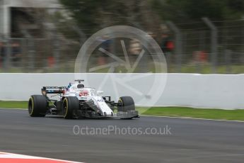 World © Octane Photographic Ltd. Formula 1 – Winter Test 2. Williams Martini Racing FW41 – Robert Kubica. Circuit de Barcelona-Catalunya, Spain. Thursday 8th March 2018.