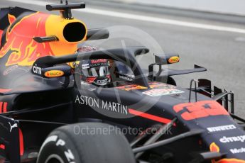 World © Octane Photographic Ltd. Formula 1 – Winter Test 2. Aston Martin Red Bull Racing TAG Heuer RB14 – Max Verstappen. Circuit de Barcelona-Catalunya, Spain. Thursday 8th March 2018.