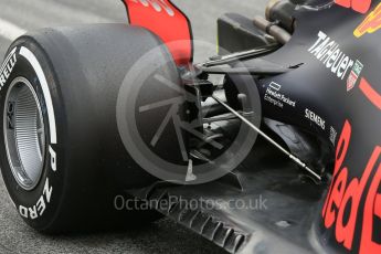 World © Octane Photographic Ltd. Formula 1 – Winter Test 2. Aston Martin Red Bull Racing TAG Heuer RB14 – Max Verstappen. Circuit de Barcelona-Catalunya, Spain. Thursday 8th March 2018.