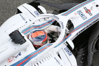 World © Octane Photographic Ltd. Formula 1 – Winter Test 2. Williams Martini Racing FW41 – Robert Kubica. Circuit de Barcelona-Catalunya, Spain. Thursday 8th March 2018.