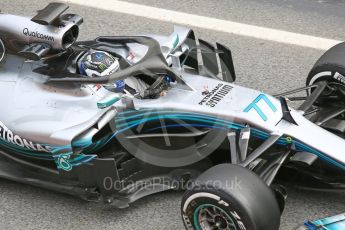 World © Octane Photographic Ltd. Formula 1 – Winter Test 2. Mercedes AMG Petronas Motorsport AMG F1 W09 EQ Power+ - Valtteri Bottas. Circuit de Barcelona-Catalunya, Spain. Thursday 8th March 2018.