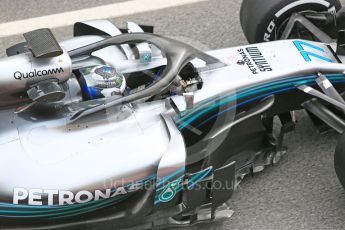 World © Octane Photographic Ltd. Formula 1 – Winter Test 2. Mercedes AMG Petronas Motorsport AMG F1 W09 EQ Power+ - Valtteri Bottas. Circuit de Barcelona-Catalunya, Spain. Thursday 8th March 2018.