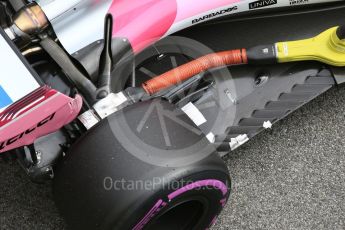 World © Octane Photographic Ltd. Formula 1 – Winter Test 2. Sahara Force India VJM11 - Sergio Perez. Circuit de Barcelona-Catalunya, Spain. Thursday 8th March 2018.