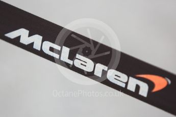 World © Octane Photographic Ltd. Formula 1 – Winter Test 2. McLaren logo. Circuit de Barcelona-Catalunya, Spain. Thursday 8th March 2018.