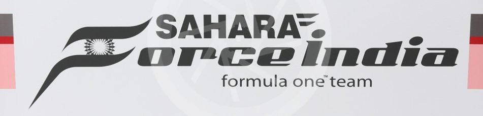 World © Octane Photographic Ltd. Formula 1 – Winter Test 2. Sahara Force India logo. Circuit de Barcelona-Catalunya, Spain. Thursday 8th March 2018.