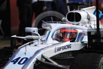 World © Octane Photographic Ltd. Formula 1 – Winter Test 2. Williams Martini Racing FW41 – Robert Kubica. Circuit de Barcelona-Catalunya, Spain. Thursday 8th March 2018.