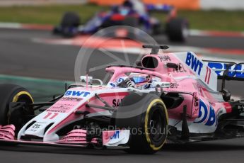 World © Octane Photographic Ltd. Formula 1 – Winter Test 2. Sahara Force India VJM11 - Sergio Perez. Circuit de Barcelona-Catalunya, Spain. Thursday 8th March 2018.