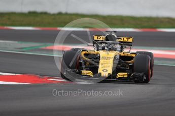 World © Octane Photographic Ltd. Formula 1 – Winter Test 2. Renault Sport F1 Team RS18 – Nico Hulkenberg. Circuit de Barcelona-Catalunya, Spain. Thursday 8th March 2018.