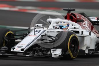 World © Octane Photographic Ltd. Formula 1 – Winter Test 2. Alfa Romeo Sauber F1 Team C37 – Marcus Ericsson. Circuit de Barcelona-Catalunya, Spain. Thursday 8th March 2018.