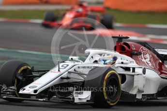 World © Octane Photographic Ltd. Formula 1 – Winter Test 2. Alfa Romeo Sauber F1 Team C37 – Marcus Ericsson. Circuit de Barcelona-Catalunya, Spain. Thursday 8th March 2018.