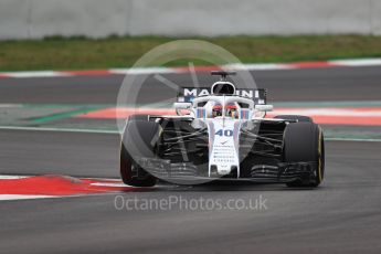 World © Octane Photographic Ltd. Formula 1 – Winter Test 2. Williams Martini Racing FW41 – Robert Kubica. Circuit de Barcelona-Catalunya, Spain. Thursday 8th March 2018.