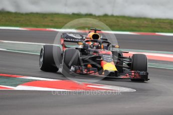 World © Octane Photographic Ltd. Formula 1 – Winter Test 2. Aston Martin Red Bull Racing TAG Heuer RB14 – Max Verstappen. Circuit de Barcelona-Catalunya, Spain. Thursday 8th March 2018.