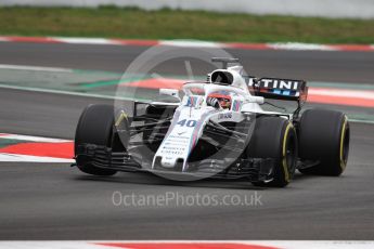 World © Octane Photographic Ltd. Formula 1 – Winter Test 2. Williams Martini Racing FW41 – Robert Kubica. Circuit de Barcelona-Catalunya, Spain. Thursday 8th March 2018.