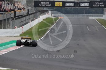 World © Octane Photographic Ltd. Formula 1 – Winter Test 2. Renault Sport F1 Team RS18 – Nico Hulkenberg. Circuit de Barcelona-Catalunya, Spain. Thursday 8th March 2018.