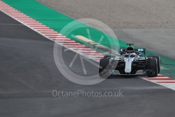 World © Octane Photographic Ltd. Formula 1 – Winter Test 2. Mercedes AMG Petronas Motorsport AMG F1 W09 EQ Power+ - Valtteri Bottas. Circuit de Barcelona-Catalunya, Spain. Thursday 8th March 2018.