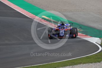 World © Octane Photographic Ltd. Formula 1 – Winter Test 2. Scuderia Toro Rosso STR13 – Pierre Gasly. Circuit de Barcelona-Catalunya, Spain. Thursday 8th March 2018.