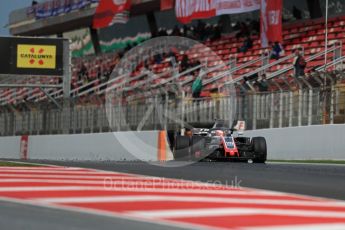 World © Octane Photographic Ltd. Formula 1 – Winter Test 2. Haas F1 Team VF-18 – Kevin Magnussen. Circuit de Barcelona-Catalunya, Spain. Thursday 8th March 2018.