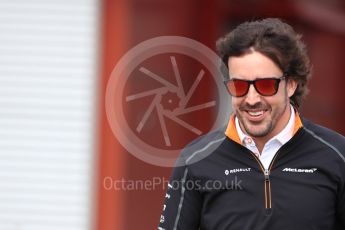 World © Octane Photographic Ltd. Formula 1 – Winter Test 2. McLaren MCL33 – Fernando Alonso. Circuit de Barcelona-Catalunya, Spain. Thursday 8th March 2018.