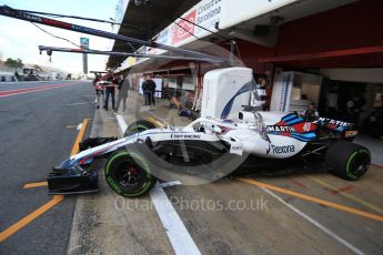 World © Octane Photographic Ltd. Formula 1 – Winter Test 2. Williams Martini Racing FW41 – Robert Kubica. Circuit de Barcelona-Catalunya, Spain. Thursday 8th March 2018.