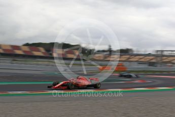 World © Octane Photographic Ltd. Formula 1 – Winter Test 2. Scuderia Ferrari SF71-H – Sebastian Vettel. Circuit de Barcelona-Catalunya, Spain. Thursday 8th March 2018.