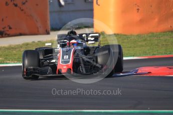 World © Octane Photographic Ltd. Formula 1 – Winter Test 2. Haas F1 Team VF-18 – Romain Grosjean. Circuit de Barcelona-Catalunya, Spain. Friday 9th March 2018.