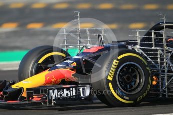 World © Octane Photographic Ltd. Formula 1 – Winter Test 2. Aston Martin Red Bull Racing TAG Heuer RB14 – Daniel Ricciardo. Circuit de Barcelona-Catalunya, Spain. Friday 9th March 2018.