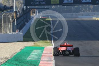 World © Octane Photographic Ltd. Formula 1 – Winter Test 2. Scuderia Ferrari SF71-H – Kimi Raikkonen. Circuit de Barcelona-Catalunya, Spain. Friday 9th March 2018.