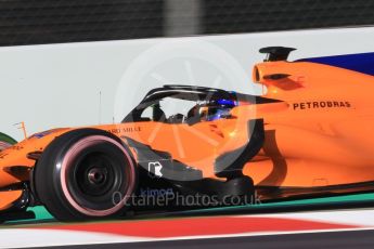 World © Octane Photographic Ltd. Formula 1 – Winter Test 2. McLaren MCL33 – Fernando Alonso. Circuit de Barcelona-Catalunya, Spain. Friday 9th March 2018.