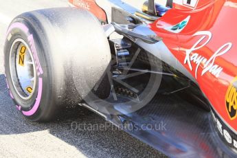 World © Octane Photographic Ltd. Formula 1 – Winter Test 2. Scuderia Ferrari SF71-H – Kimi Raikkonen. Circuit de Barcelona-Catalunya, Spain. Friday 9th March 2018.