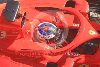 World © Octane Photographic Ltd. Formula 1 – Winter Test 2. Scuderia Ferrari SF71-H – Kimi Raikkonen. Circuit de Barcelona-Catalunya, Spain. Friday 9th March 2018.