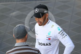 World © Octane Photographic Ltd. Formula 1 – Winter Test 2. Mercedes AMG Petronas Motorsport AMG F1 W09 EQ Power+ - Lewis Hamilton. Circuit de Barcelona-Catalunya, Spain. Friday 9th March 2018.