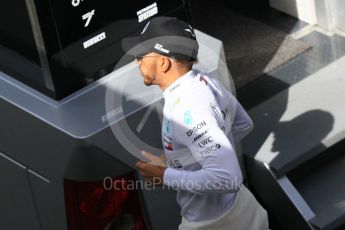 World © Octane Photographic Ltd. Formula 1 – Winter Test 2. Mercedes AMG Petronas Motorsport AMG F1 W09 EQ Power+ - Lewis Hamilton. Circuit de Barcelona-Catalunya, Spain. Friday 9th March 2018.