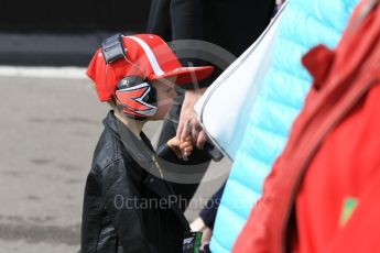 World © Octane Photographic Ltd. Formula 1 – Winter Test 2. Robin Raikkonen (Kimi Raikkonen's son). Circuit de Barcelona-Catalunya, Spain. Friday 9th March 2018.