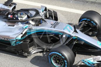 World © Octane Photographic Ltd. Formula 1 – Winter Test 2. Mercedes AMG Petronas Motorsport AMG F1 W09 EQ Power+ - Valtteri Bottas. Circuit de Barcelona-Catalunya, Spain. Friday 9th March 2018.