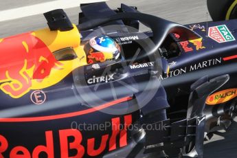 World © Octane Photographic Ltd. Formula 1 – Winter Test 2. Aston Martin Red Bull Racing TAG Heuer RB14 – Daniel Ricciardo. Circuit de Barcelona-Catalunya, Spain. Friday 9th March 2018.