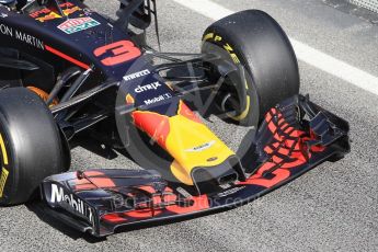 World © Octane Photographic Ltd. Formula 1 – Winter Test 2. Aston Martin Red Bull Racing TAG Heuer RB14 – Daniel Ricciardo. Circuit de Barcelona-Catalunya, Spain. Friday 9th March 2018.