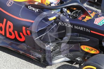 World © Octane Photographic Ltd. Formula 1 – Winter Test 2. Aston Martin Red Bull Racing TAG Heuer RB14 – Daniel Ricciardo. Circuit de Barcelona-Catalunya, Spain. Friday 9th March 2018.